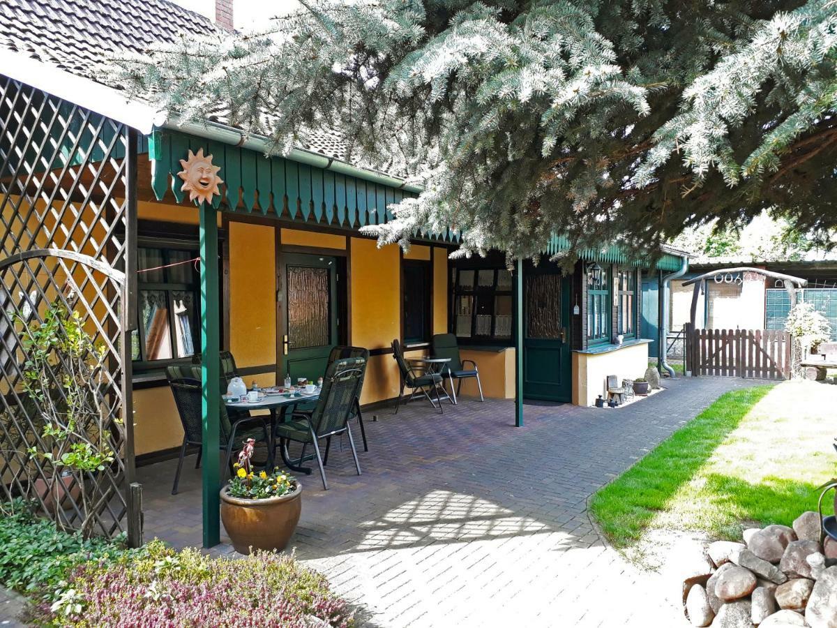 Pension Zum Weissen Hirsch Reitwein 외부 사진