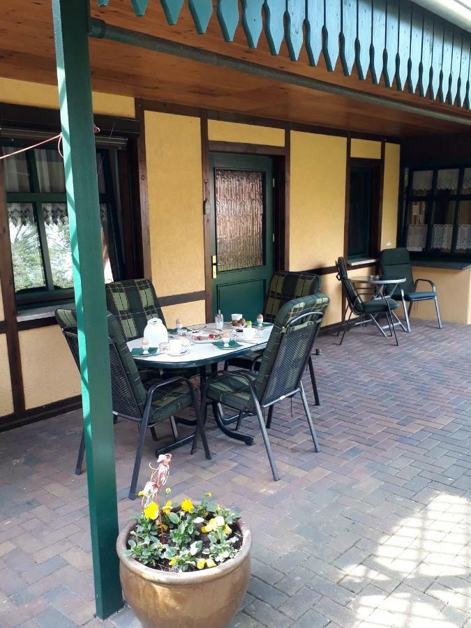 Pension Zum Weissen Hirsch Reitwein 외부 사진